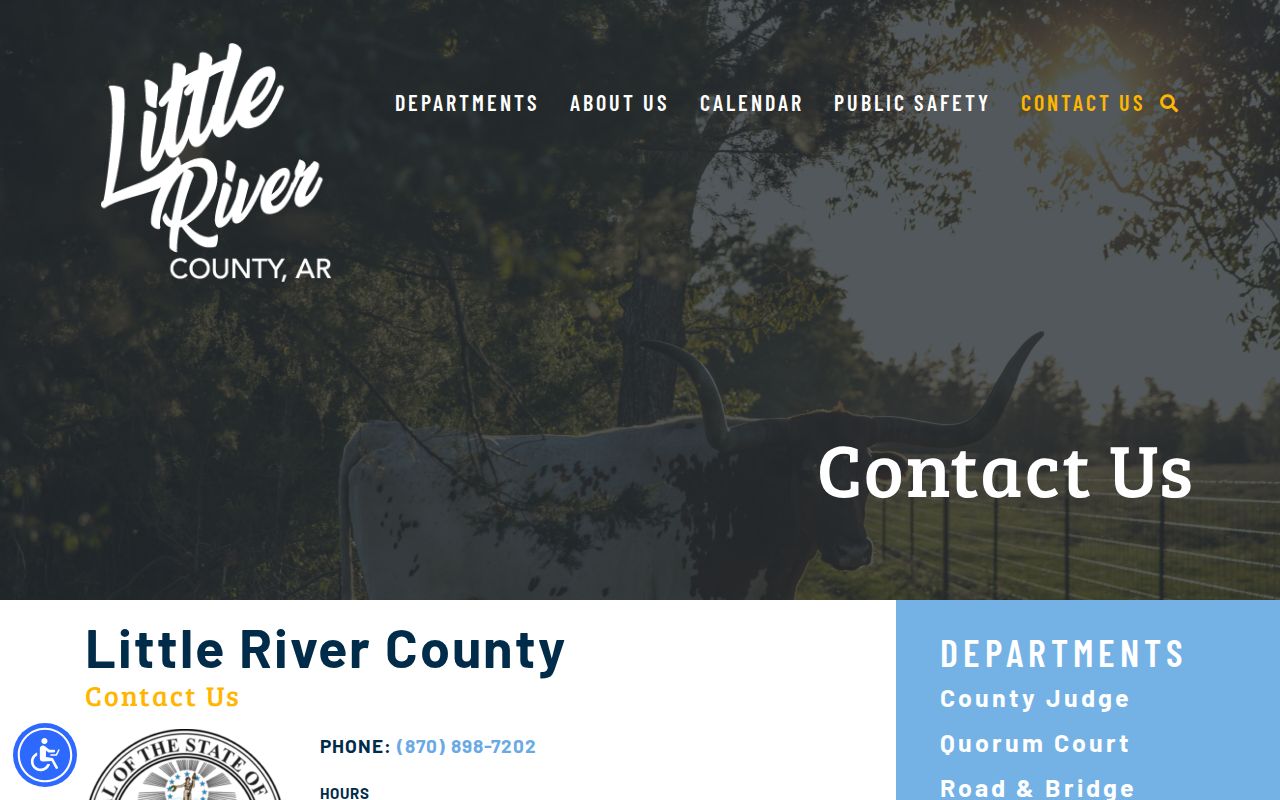Little River County moved District Court contact route for Wilton court records